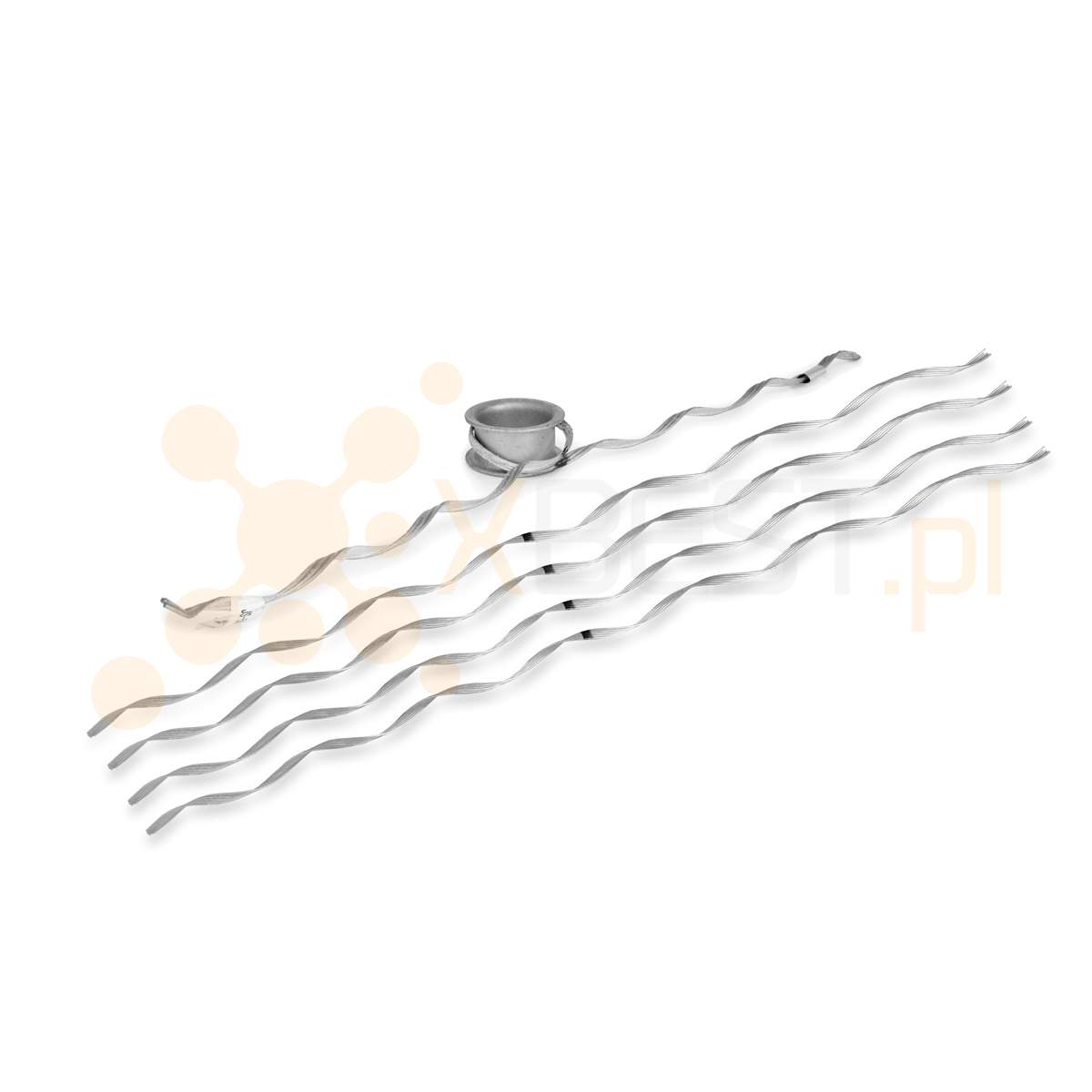 Uchwyt przelotowy Sdünnger SPIRAL S157-173 (15.7-17.3mm) BLACK 15kN