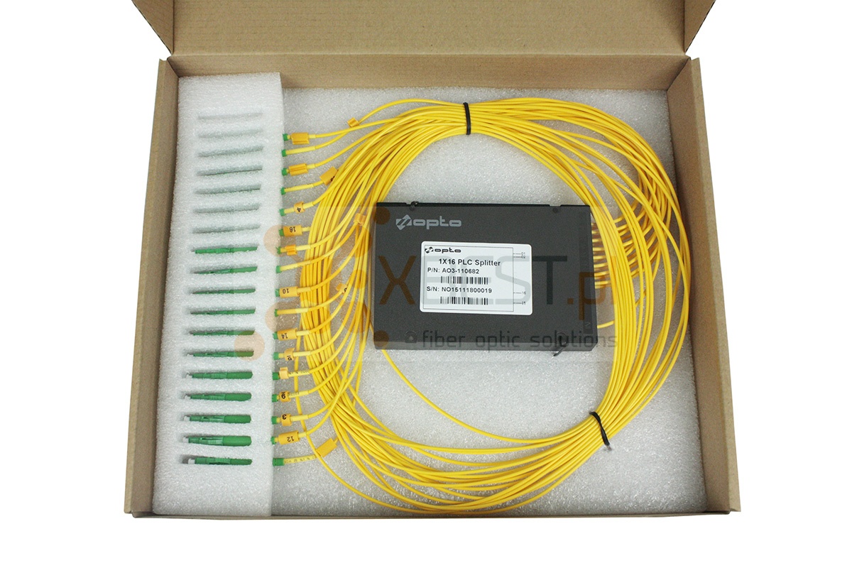 Splitter PLC LC/APC SM G.657A1 2.0mm 1M ABS 1x32