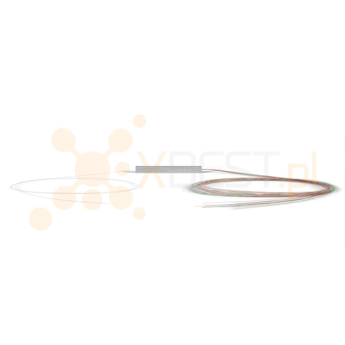 Splitter PLC SM G.657A1 250µm 1M STEEL-Micro 1x32