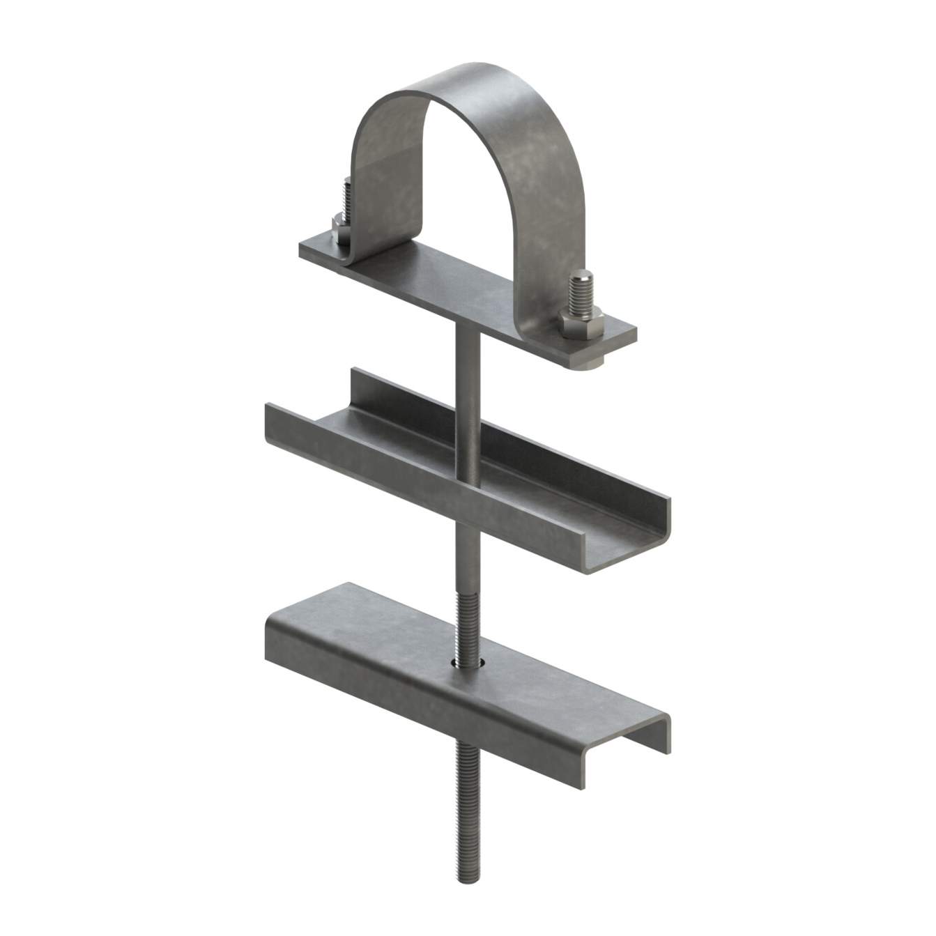 KO110-x1 pipe holder for ŻN pole with 15 cm offset