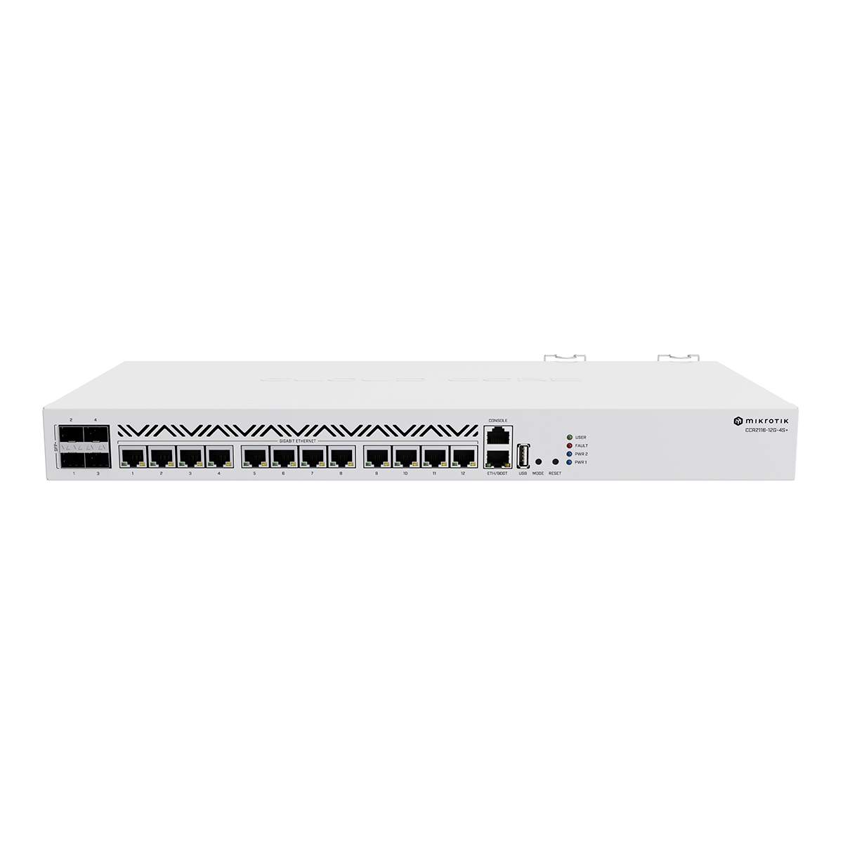 MikroTik CCR2116-12G-4S+ Cloud Core Router 1U, 12xGE, 4xSFP+ ports