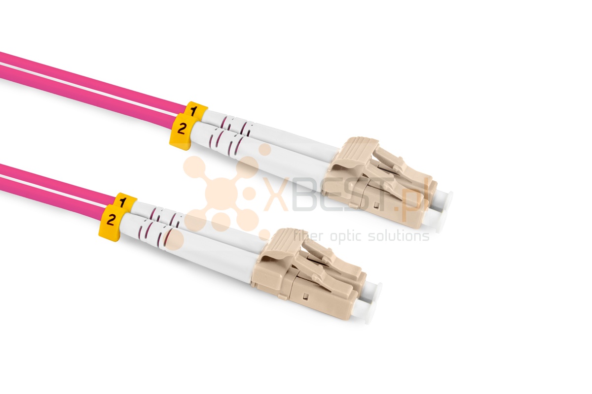 Patchcord OPTO LC/UPC-LC/UPC, MM 50/125 (OM4), DUPLEX, 1.5M