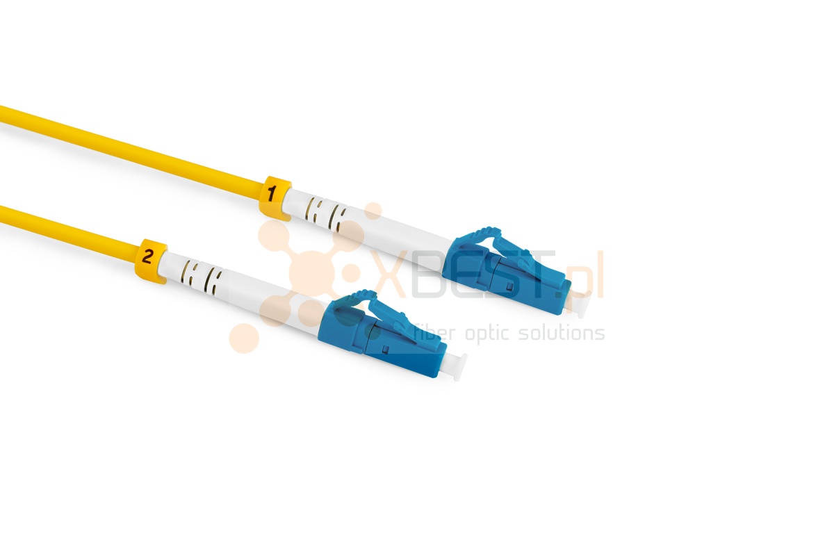 Patchcord ConnLink SILVER LC/UPC-LC/UPC G.652D SIMPLEX 30M 3.0mm YELLOW LSZH