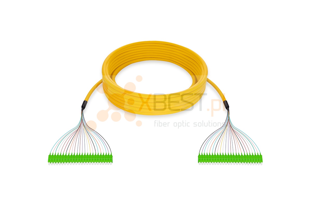 MultiPatchcord ConnLink SILVER 24x G.652D SC/APC-SC/APC 15M 8.0mm YELLOW LSZH