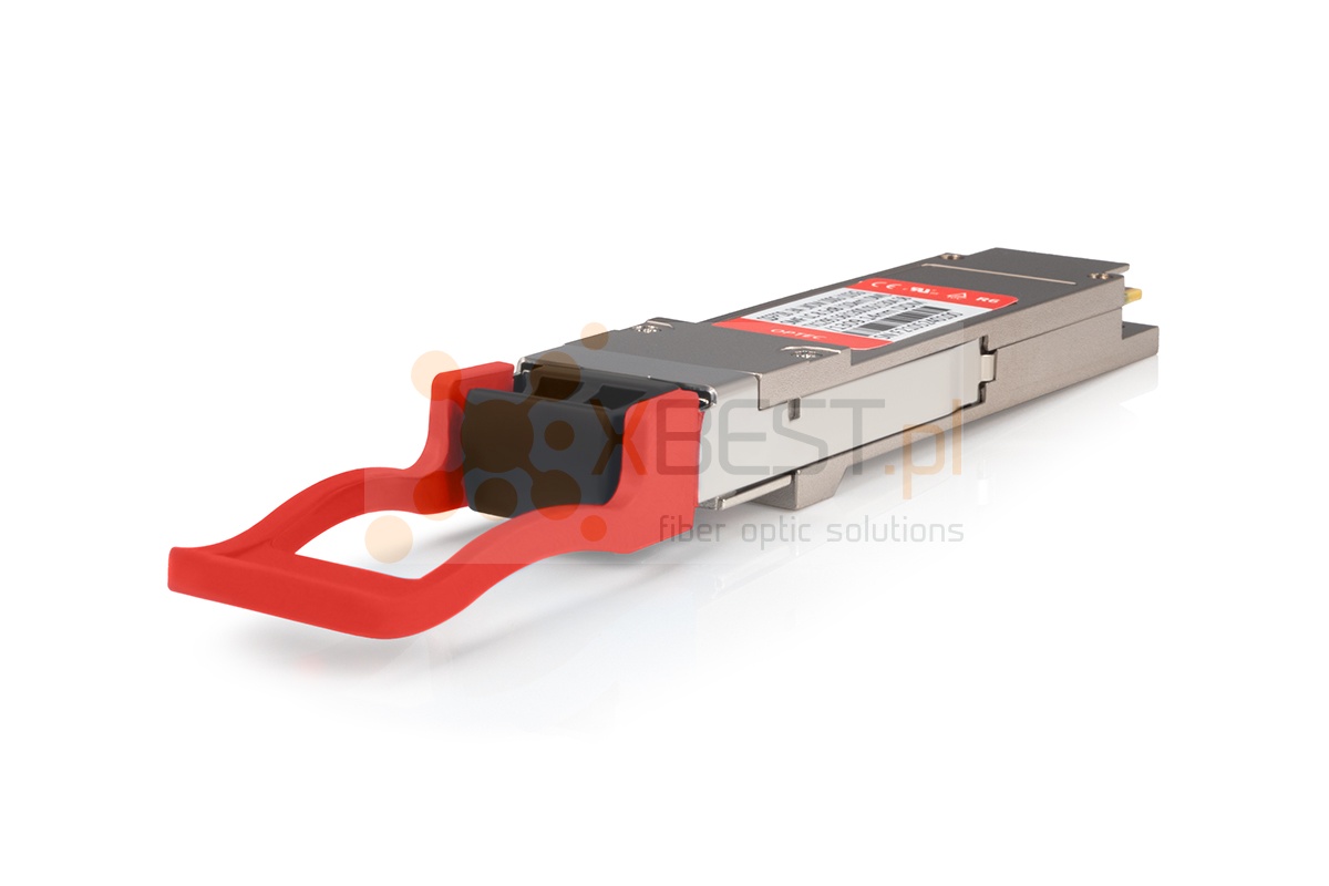 QSFP+ ZR4 OPTEC, 40G, SMF LC, 28.0dB (80km) EML/APD, TX1295.56/1300.05/1304.58/1309.14nm, DDM