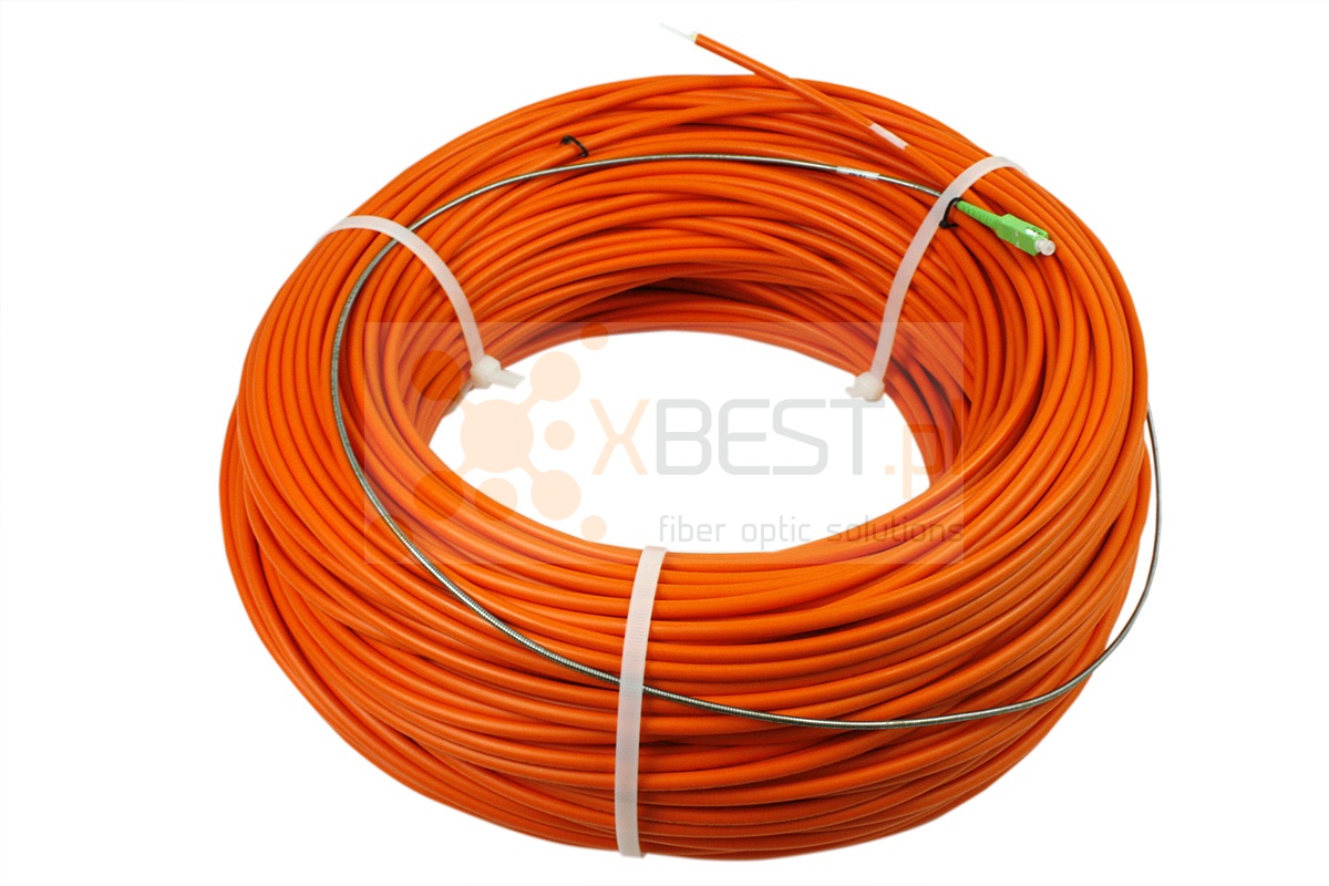 Armoured Pigtail DAC OPTO, 1x SC/APC, SM G657A1, 175M