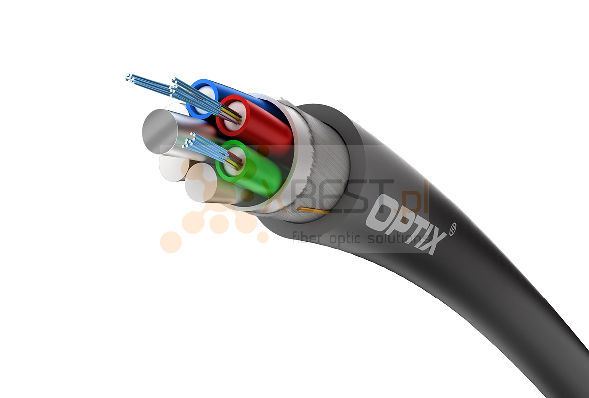 OPTIX cable Saver PLUS Z-XOTKtsdDb 12x9/125 2T6F ITU-T G.652D 2.7kN