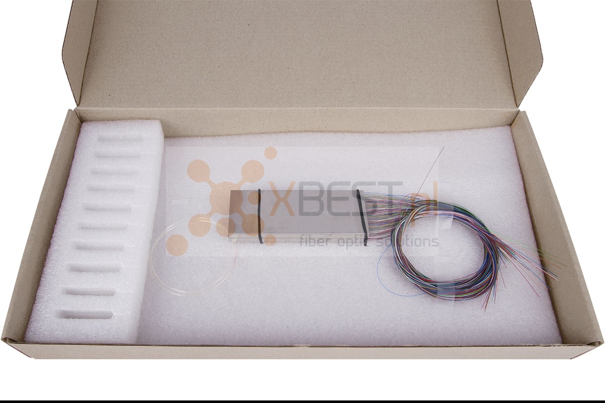 Splitter PLC SM G.657A1 250µm 1M STEEL 1x128