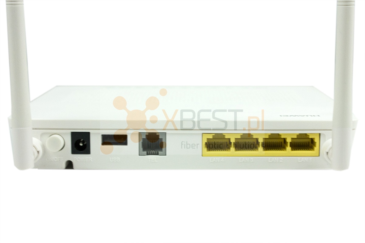 Huawei ONT GPON/GEPON HG8546M (1xGE, 3xFE, 1xFX, WiFi-n, 1xUSB, 1xGPON) (SC/UPC)