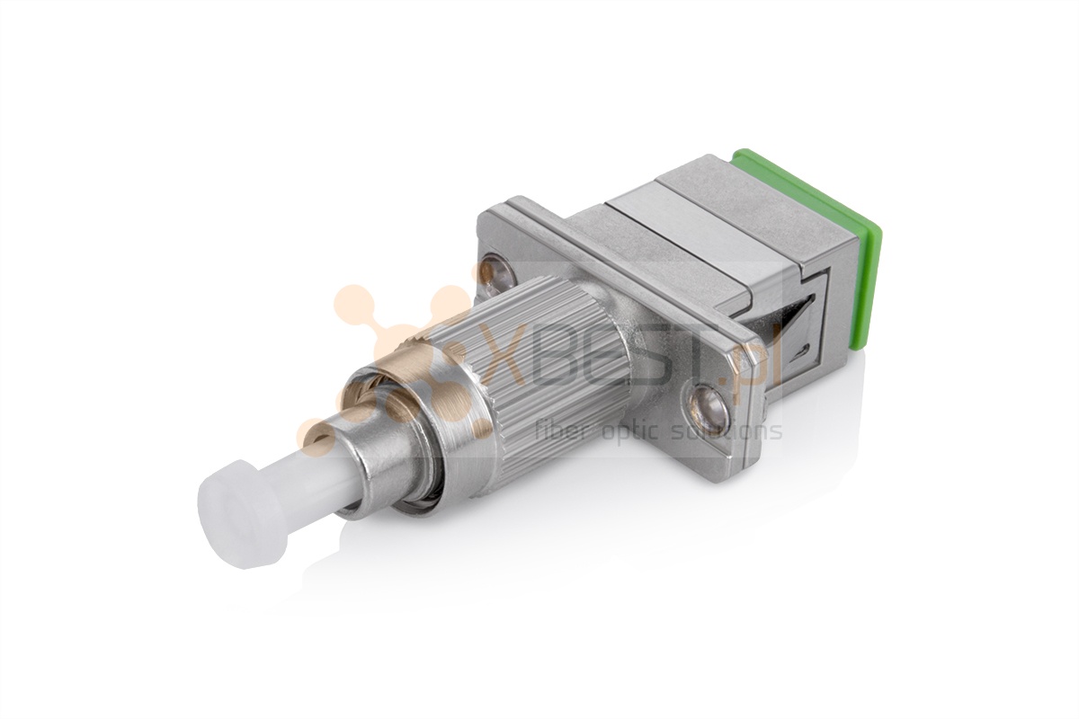 Adapter hybrydowy ConnLink FC/APC(M)-SC/APC(F), SM, SIMPLEX