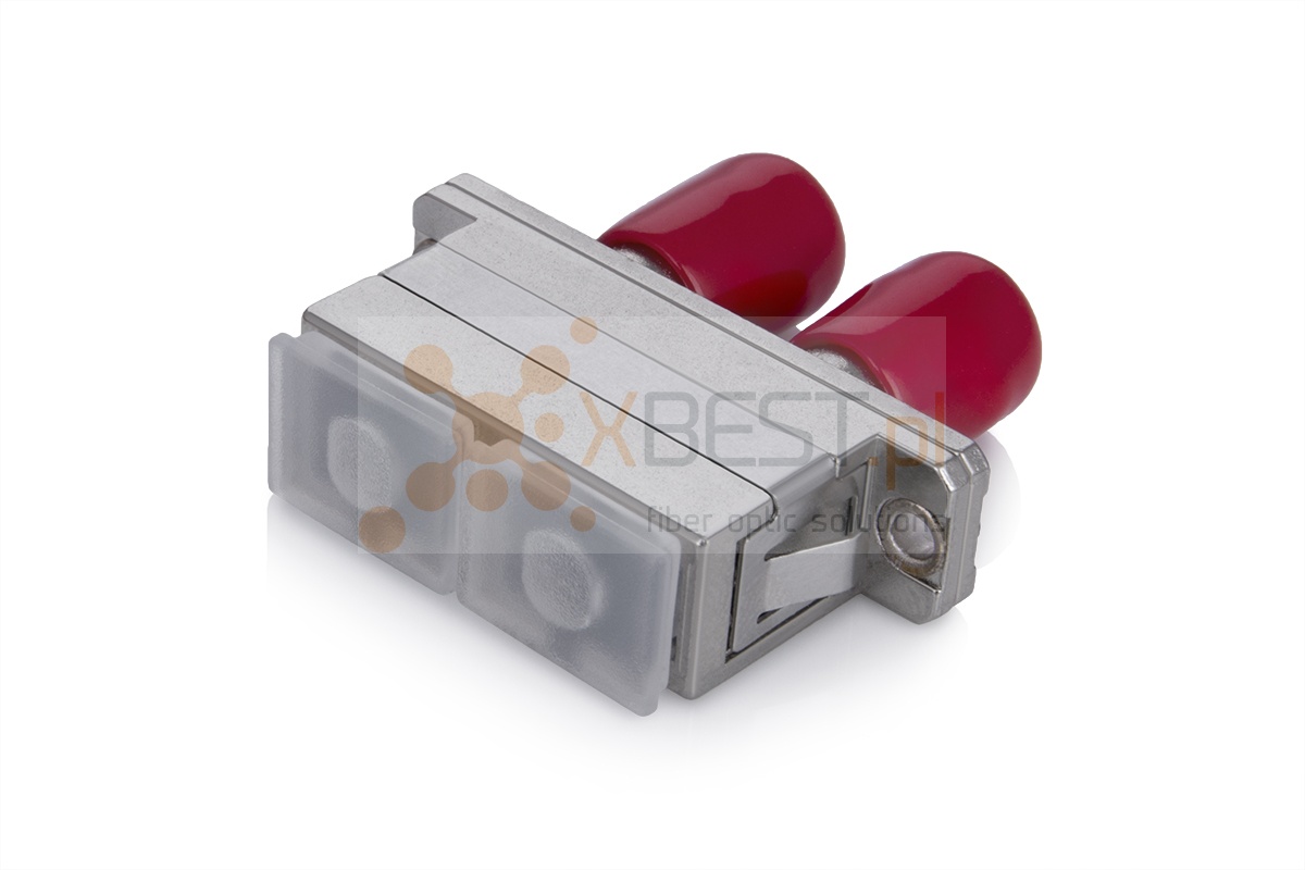 Adapter hybrydowy ConnLink SC/UPC(F)-ST/UPC(F), SM, DUPLEX