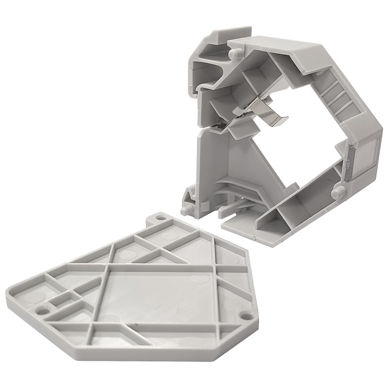 Adapter keystone na DIN, 1-portowy