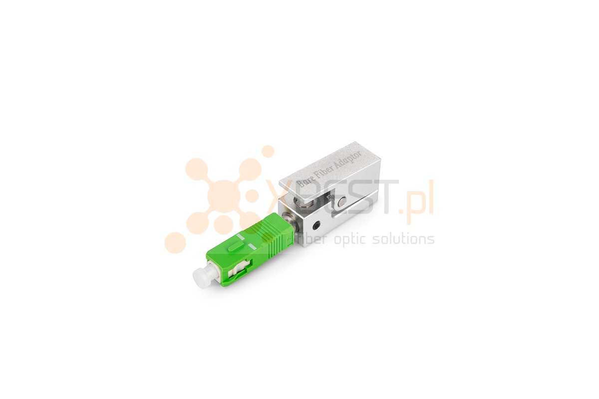Adapter OPTO SC/APC, Bare Fibre, SIMPLEX