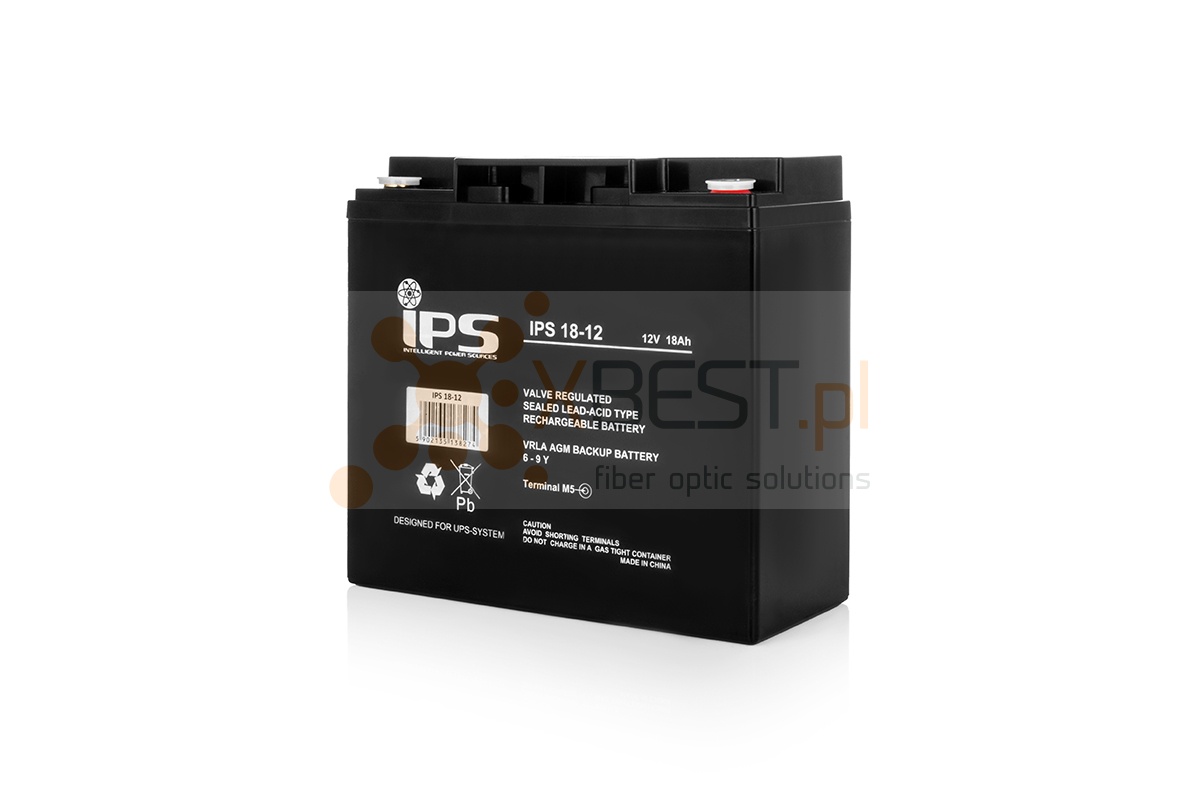 Akumulator AGM, IPS 18-12 (12V 18Ah)