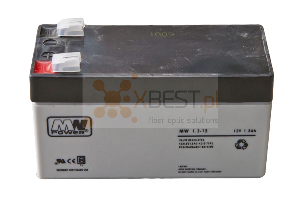 Akumulator AGM, MW 1,3-12 (12V 1.3Ah)