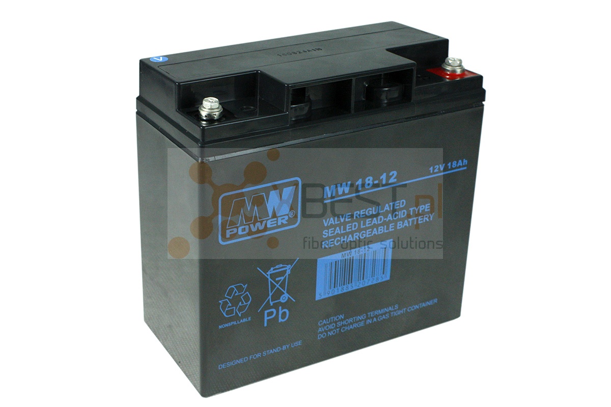 Akumulator AGM, MW 18-12 (12V 18Ah)