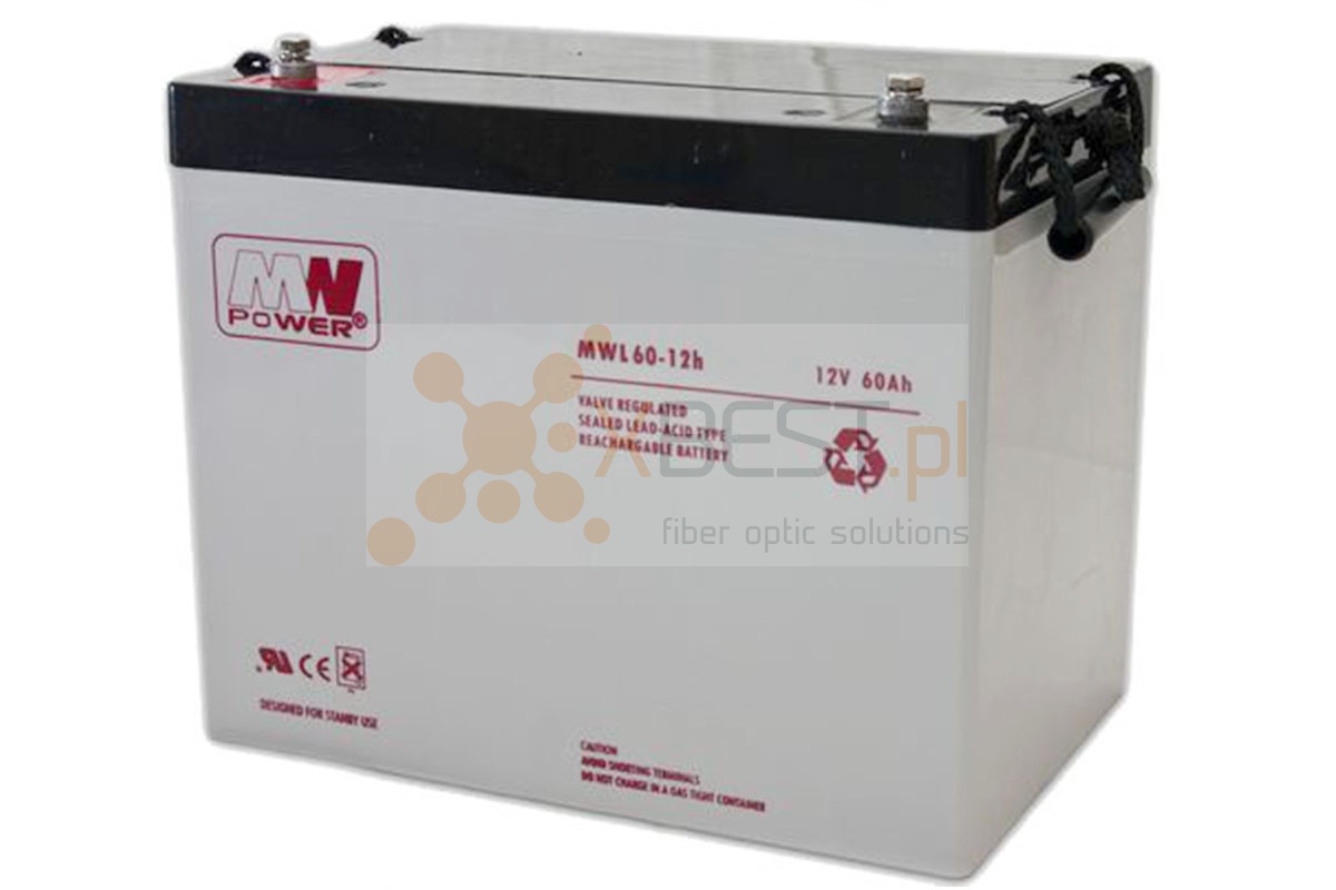 Akumulator AGM, MWL 60-12h (12V 60Ah Long Life)