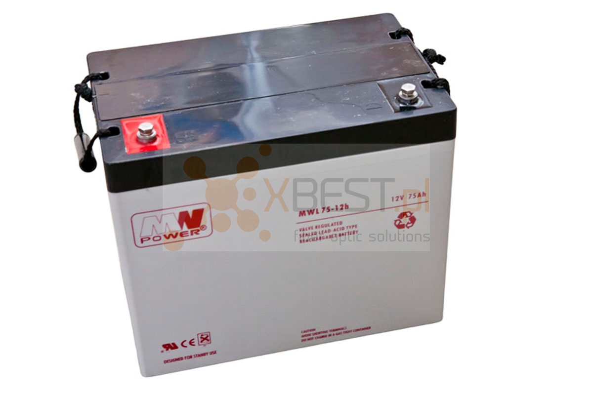 Akumulator AGM, MWL 75-12h (12V 75Ah Long Life)