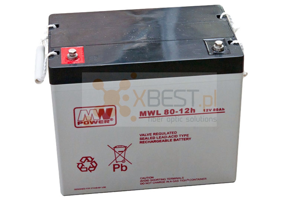 Akumulator AGM, MWL 80-12h (12V 80Ah Long Life)