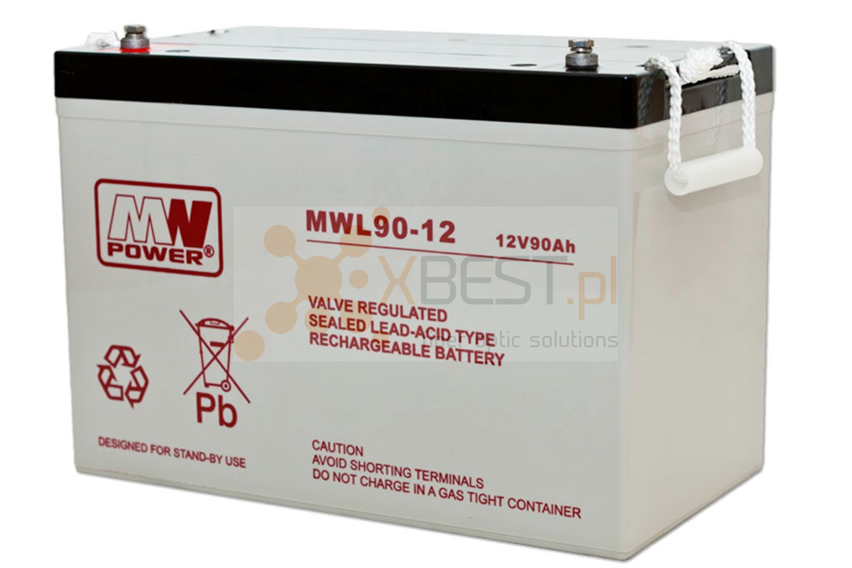 Akumulator AGM, MWL 90-12 (12V 90Ah Long Life)