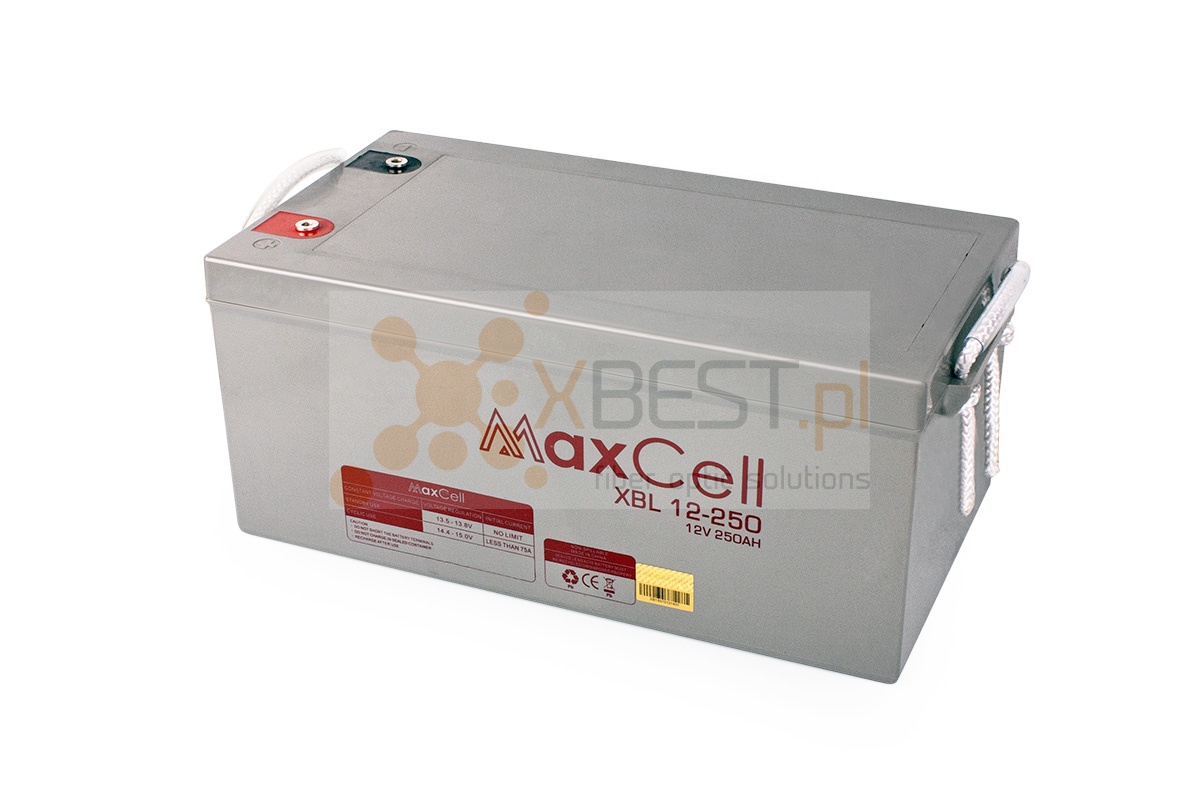 Akumulator AGM, XBL 12-250 (12V 250Ah M8/T16)