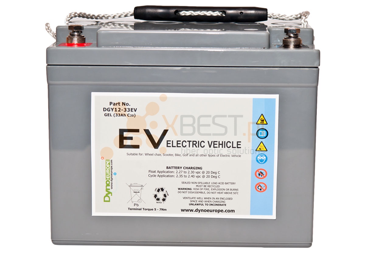Akumulator GEL, DGY 33-12EV (12V 33Ah Long Life)
