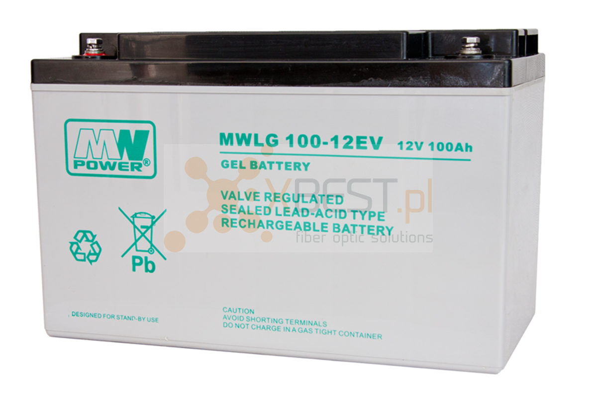 Akumulator GEL, MWLG 100-12EV (12V 100Ah Long Life)