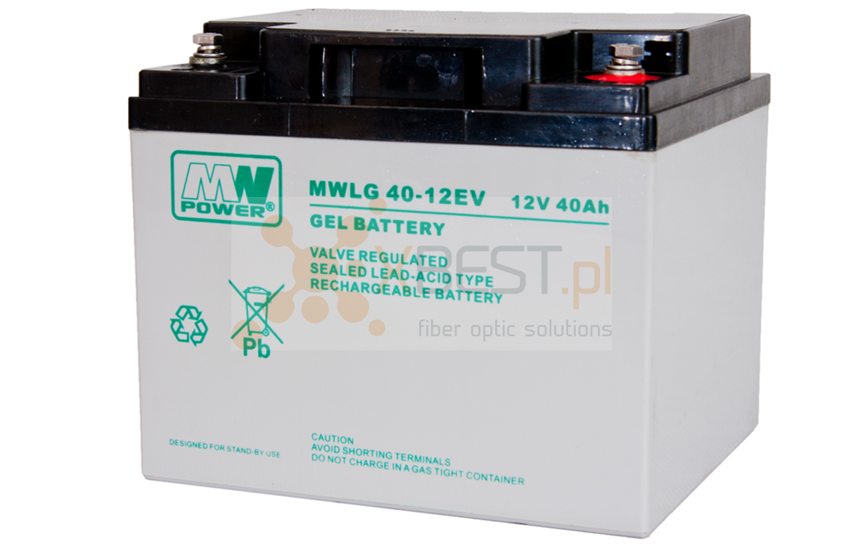 Akumulator GEL, MWLG 40-12EV (12V 40Ah Long Life)