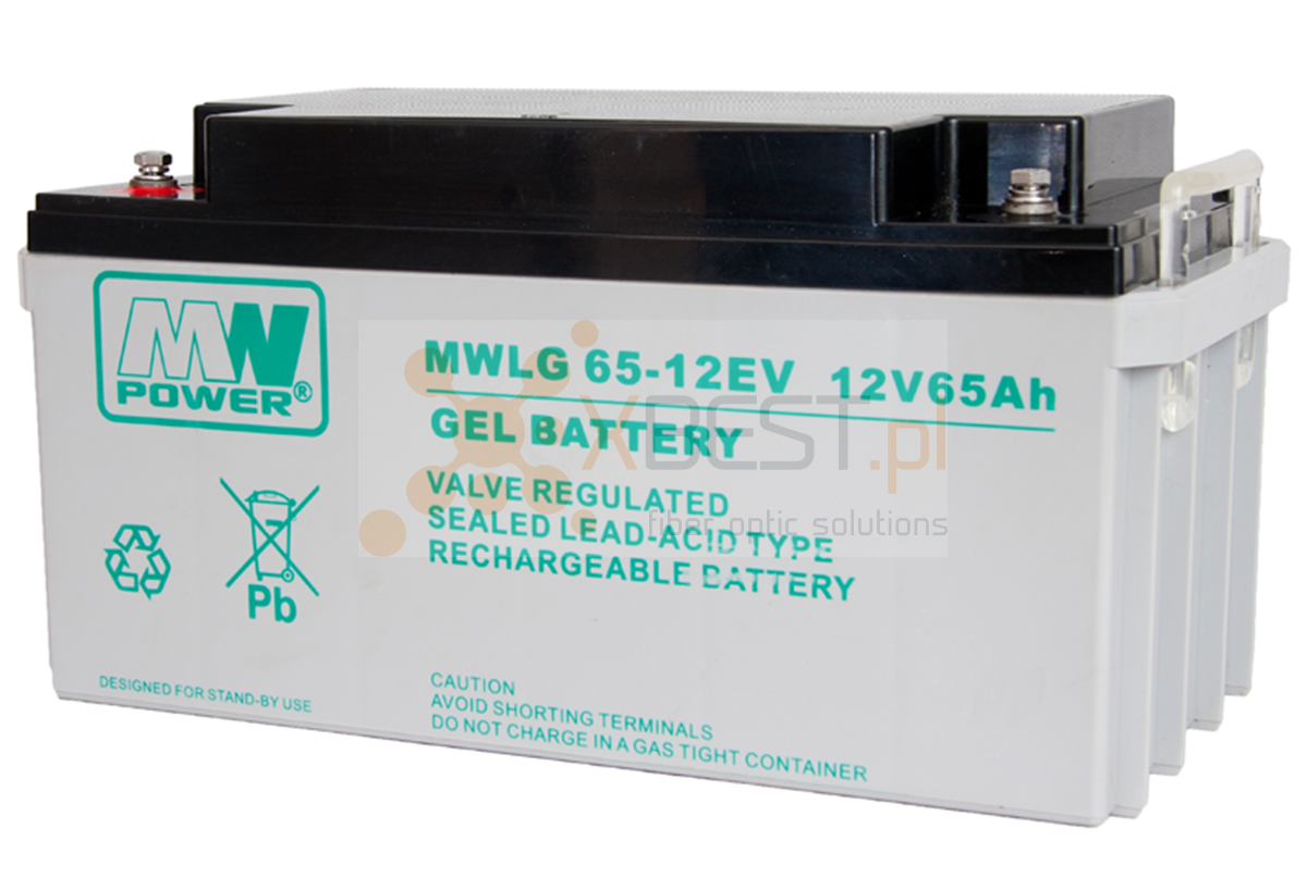 Akumulator GEL, MWLG 65-12EV (12V 65Ah Long Life)