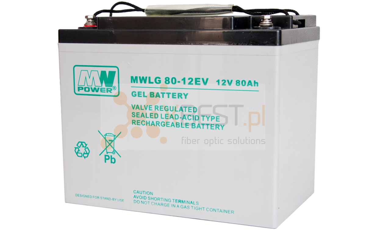 Akumulator GEL, MWLG 80-12EV (12V 80Ah Long Life)