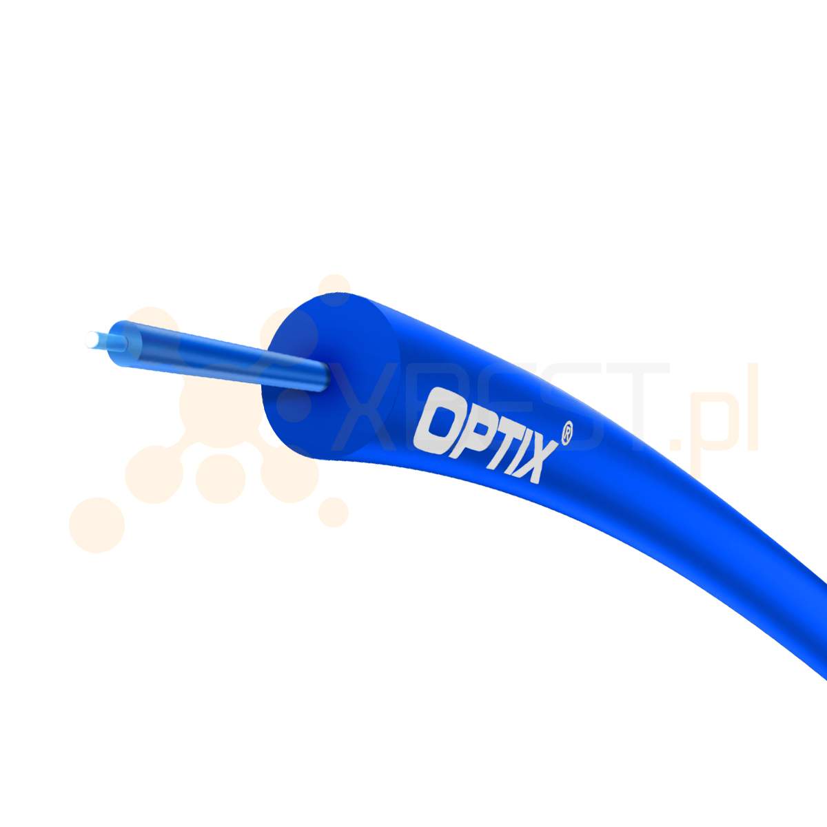 OPTIX cable BUFFER W-NOTKSd INAC301 1x9/125 G.657A2 0.9mm BLUE 5N - 1000m DRUM