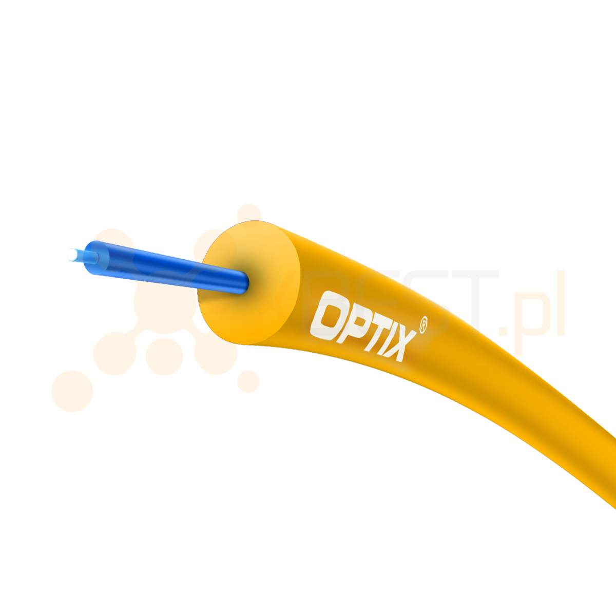 OPTIX cable BUFFER W-NOTKSd INAC301 1x50/125 OM2 0.9mm ORANGE 5N - 1000m DRUM