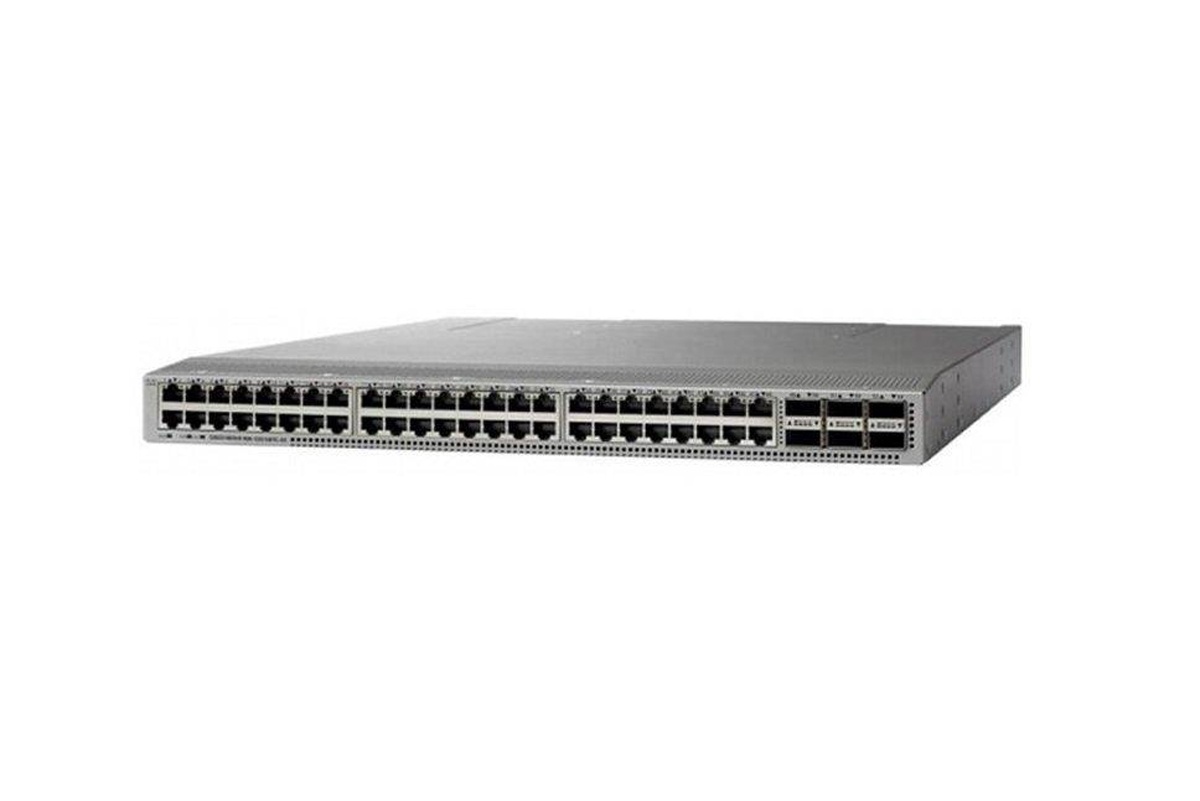 Cisco N9K-C93108TC-FX Switch (48x 10GE,  6x 100G QSFP28, 2x AC) [REF]