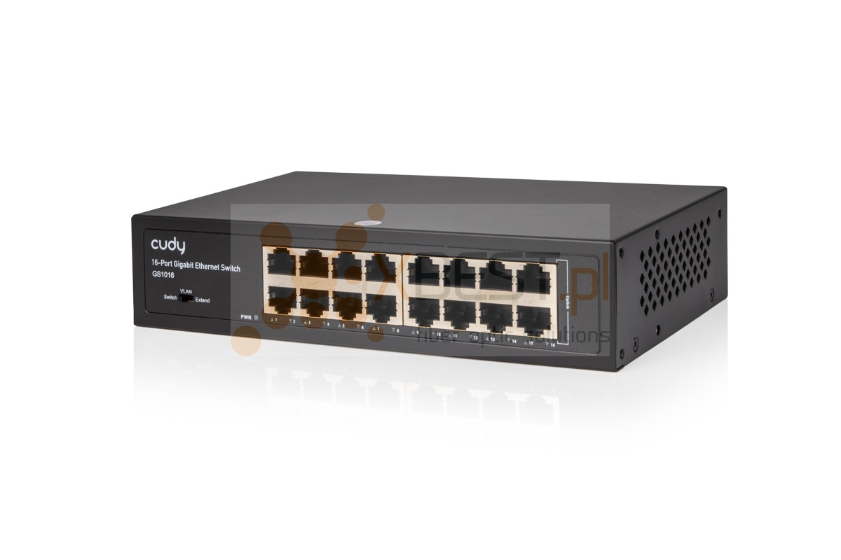 CUDY GS1016 Switch 16P, 16x GE (10/100/1000 Mbps)