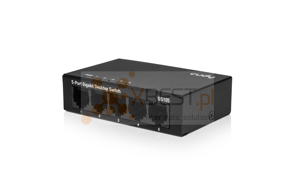 CUDY GS105 Switch 5P, 5x GE (10/100/1000 Mbps)