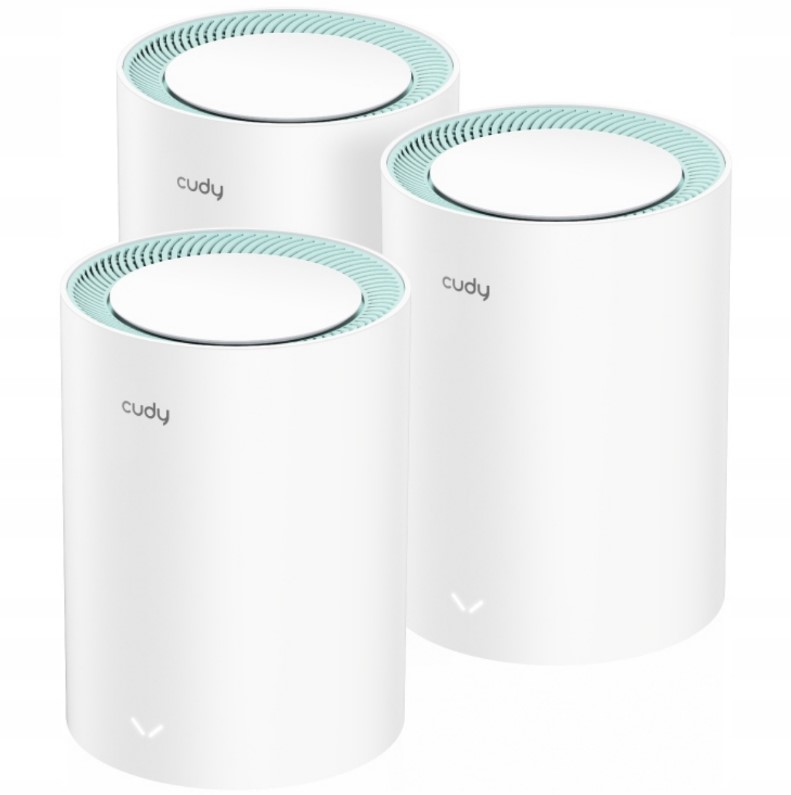 CUDY M1300 Mesh System AC1200 (3-Pack)
