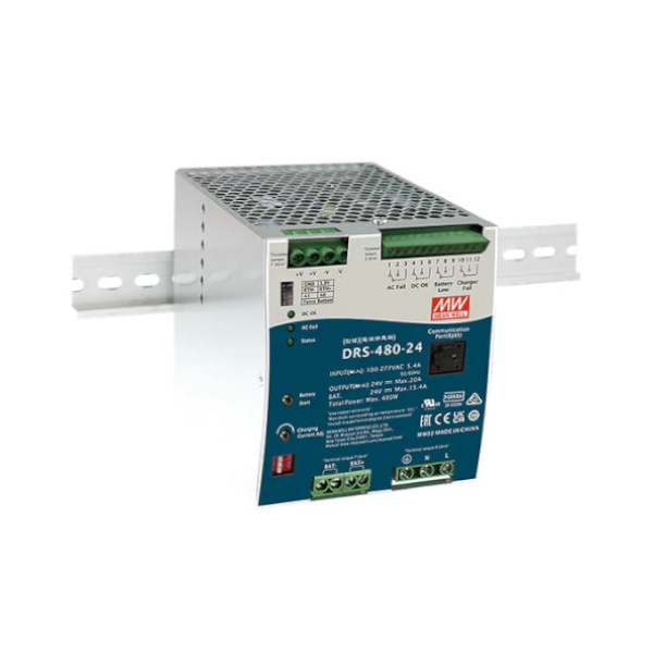 Zasilacz impulsowy DIN 48V/10A, DRS-480-48