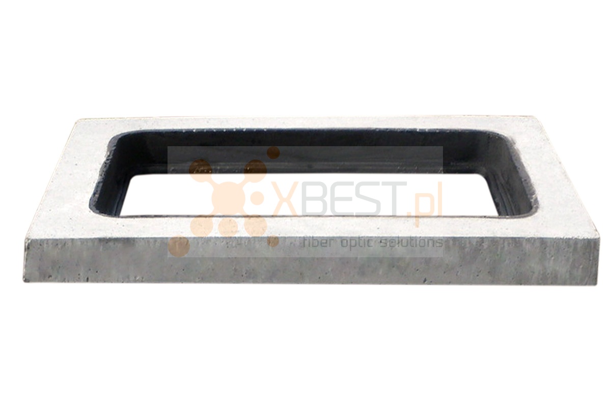 Rama ciężka wzmocniona (D400) do studni kablowej