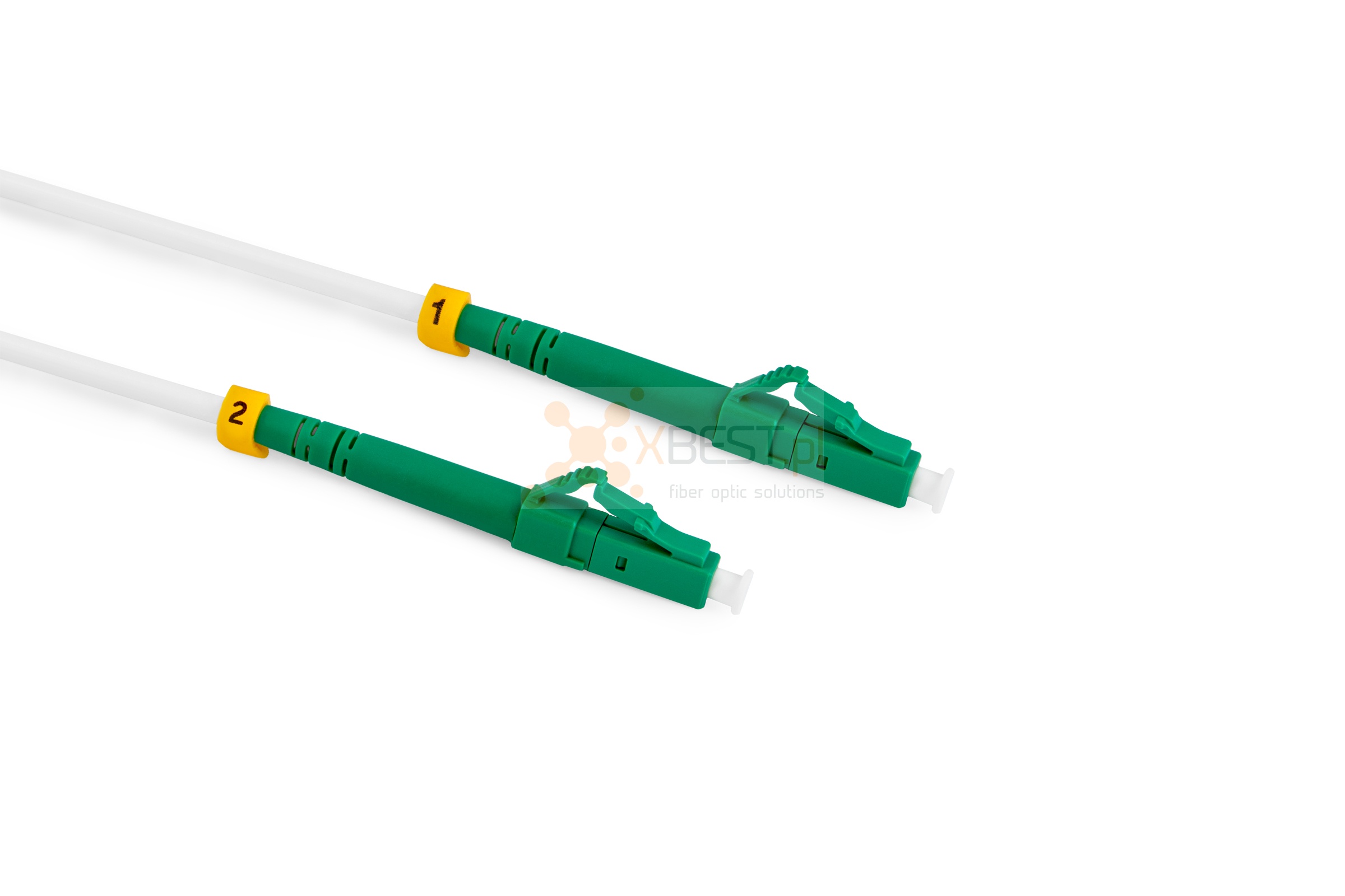 Patchcord ConnLink SILVER LC/APC-LC/APC G.657A2 SIMPLEX 3 m 2.0 mm WHITE LSZH