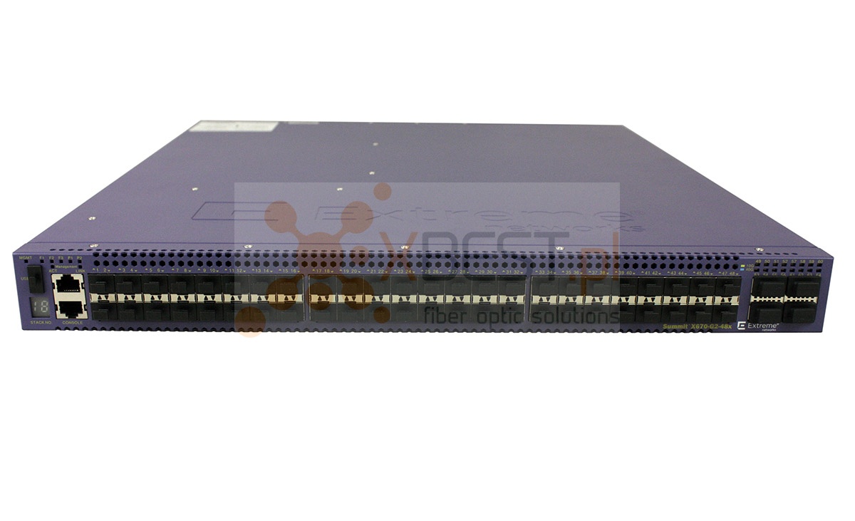 Extreme Networks Summit X670-G2-48x-4q Layer 3 Switch