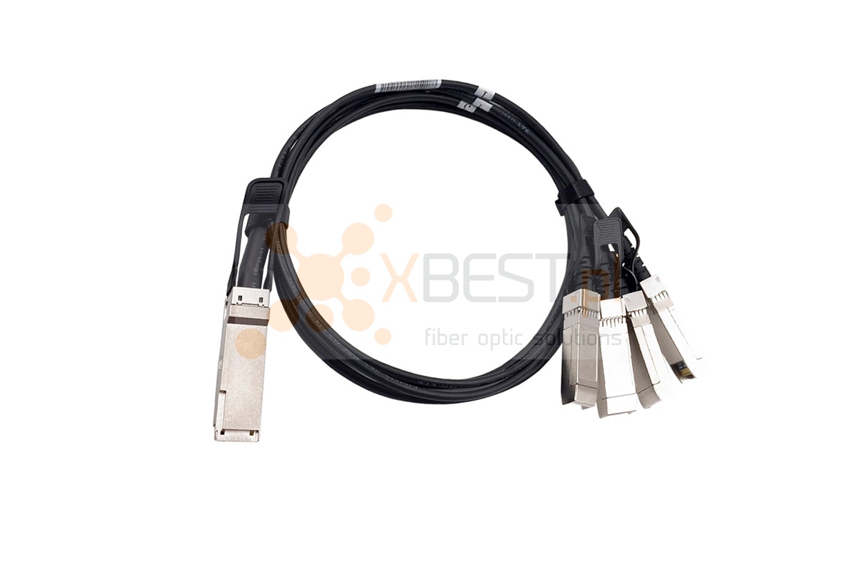 QSFP+ OPTEC, 40G, ACC, 10M Active Copper Cable to 4xSFP+