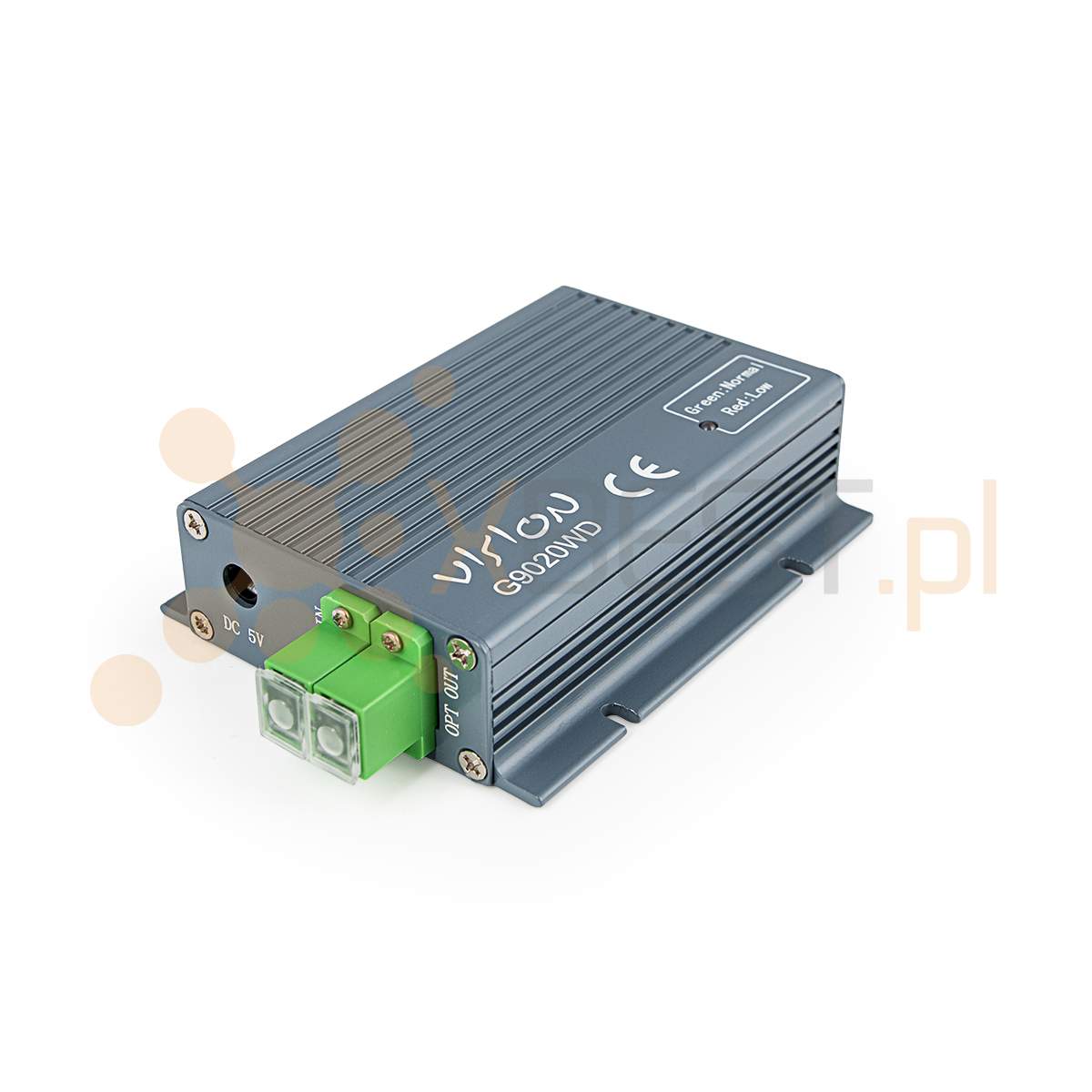 Receiver Vision G9020WD-XGS 54-56nm 2xSC RF AGC +2/-20dBm XGS-PON CWDM (27/31/49/77nm output)