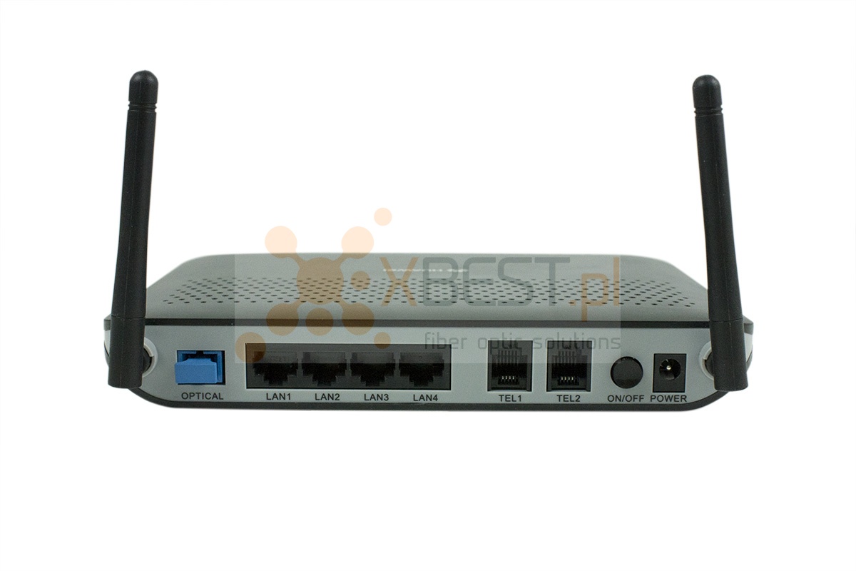 Huawei ONT GPON HG8245 (4xGE, 2xFX, WiFi-n, 1xUSB, 1xGPON) (SC/UPC)