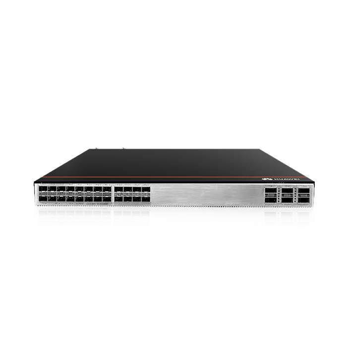 Huawei S6730-H24X6C-V2 [6x 40GE/100GE QSFP28, 24x 10GE SFP+], 2x DC PDC1000S12-DB (1000W DC), LICENSE 100G