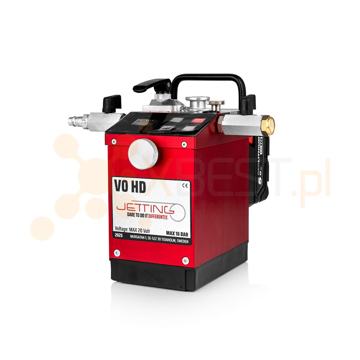 Wdmuchiwarka światłowodów Jetting V0 HD (0.8-6.5mm)