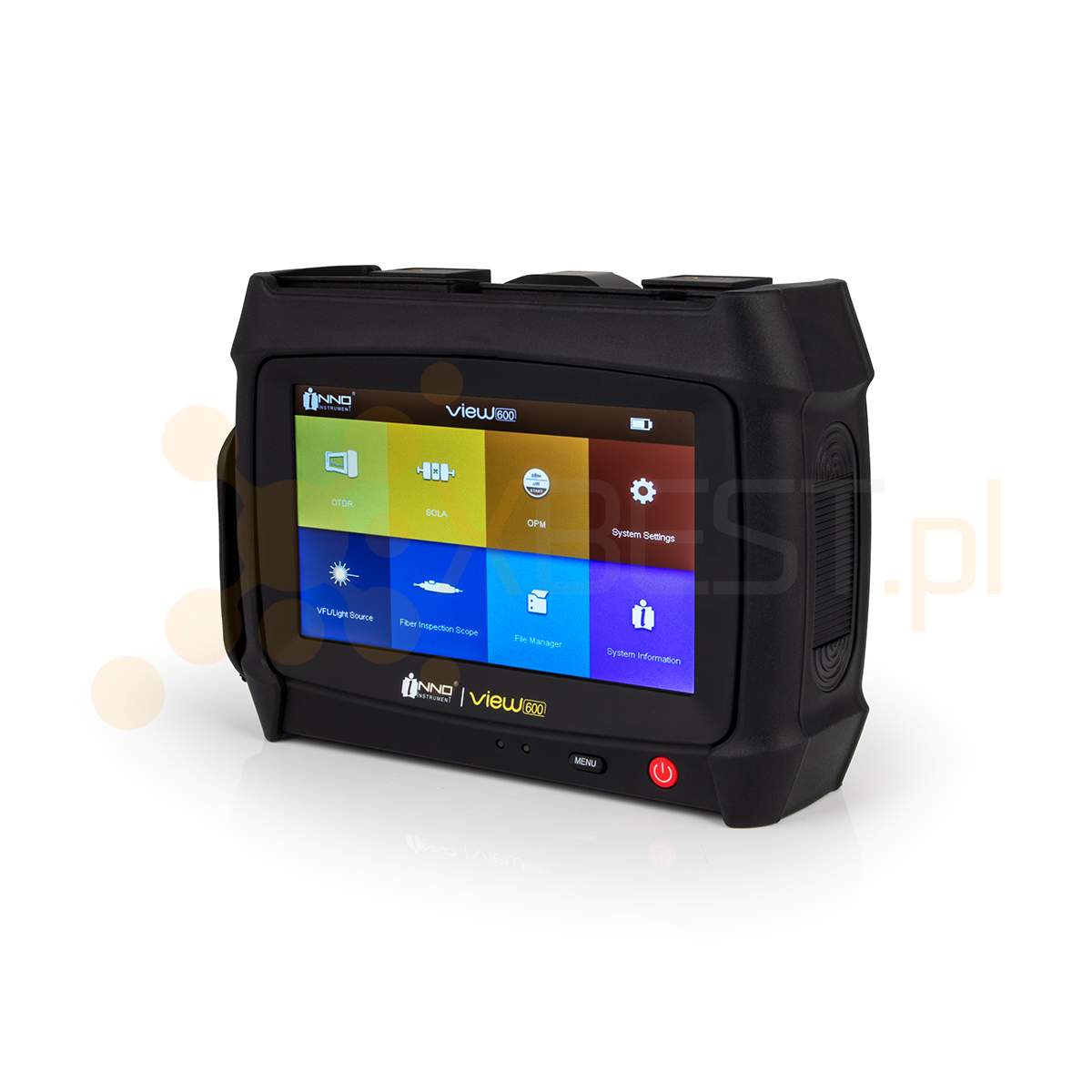 OTDR INNO View 600 (1310/1550/1650nm, 39/38/39dB) + HC1 + CNT2 + PMC2