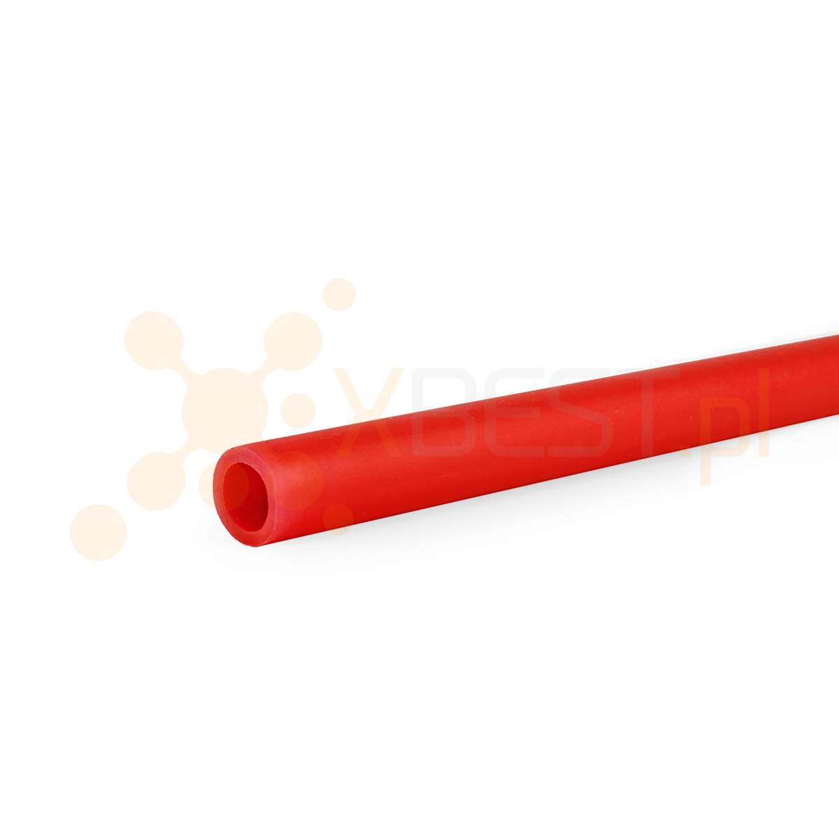 Mikrorura światłowodowa DB 12/8, czerwona