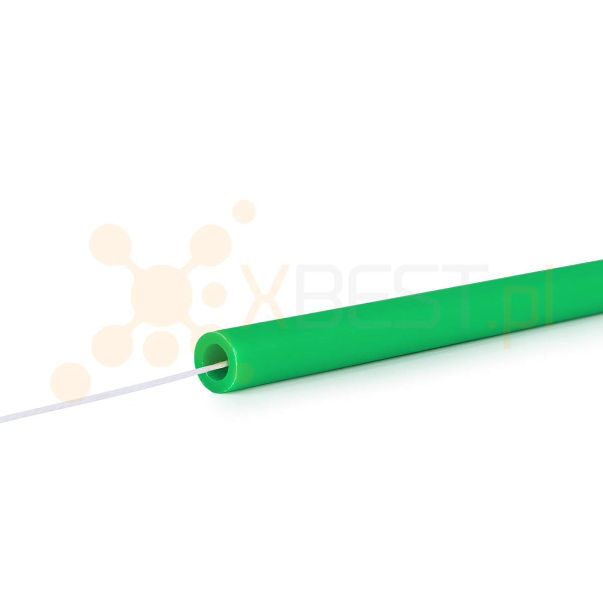 Mikrorura światłowodowa DB 10/6, zielona z pilotem
