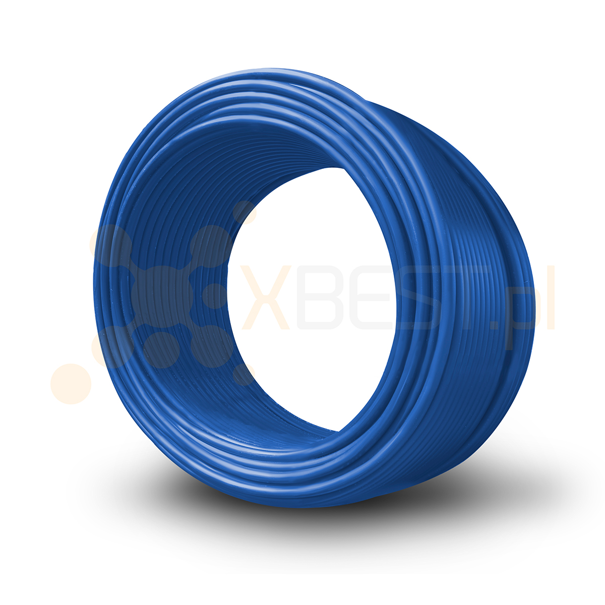 Rura RHDPE 75 x 4.3 mm niebieska