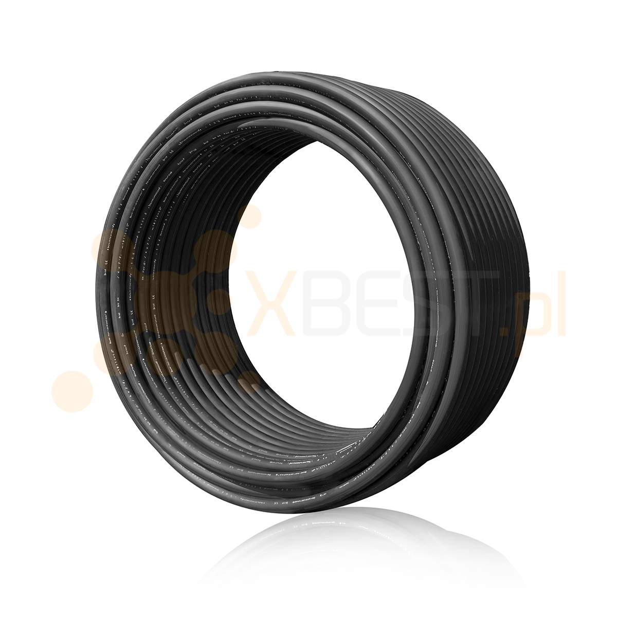 Rura RHDPE 50 x 3,0 mm czarna